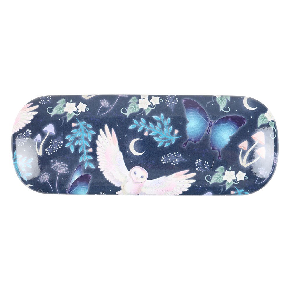 Something Different - Night Flight Owl Print Etui a lunettes - Multicolore